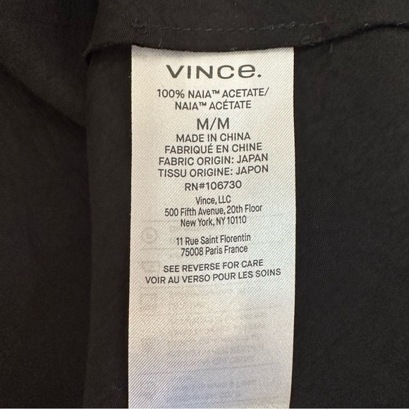 Vince Black Maxi Slip Dress Classic Staple Capsule Wardrobe - Picture 5 of 14